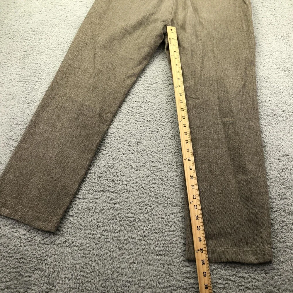 Brooks Brothers Pants Mens 36x30 Brown Tweed Herringbone Chino Straight